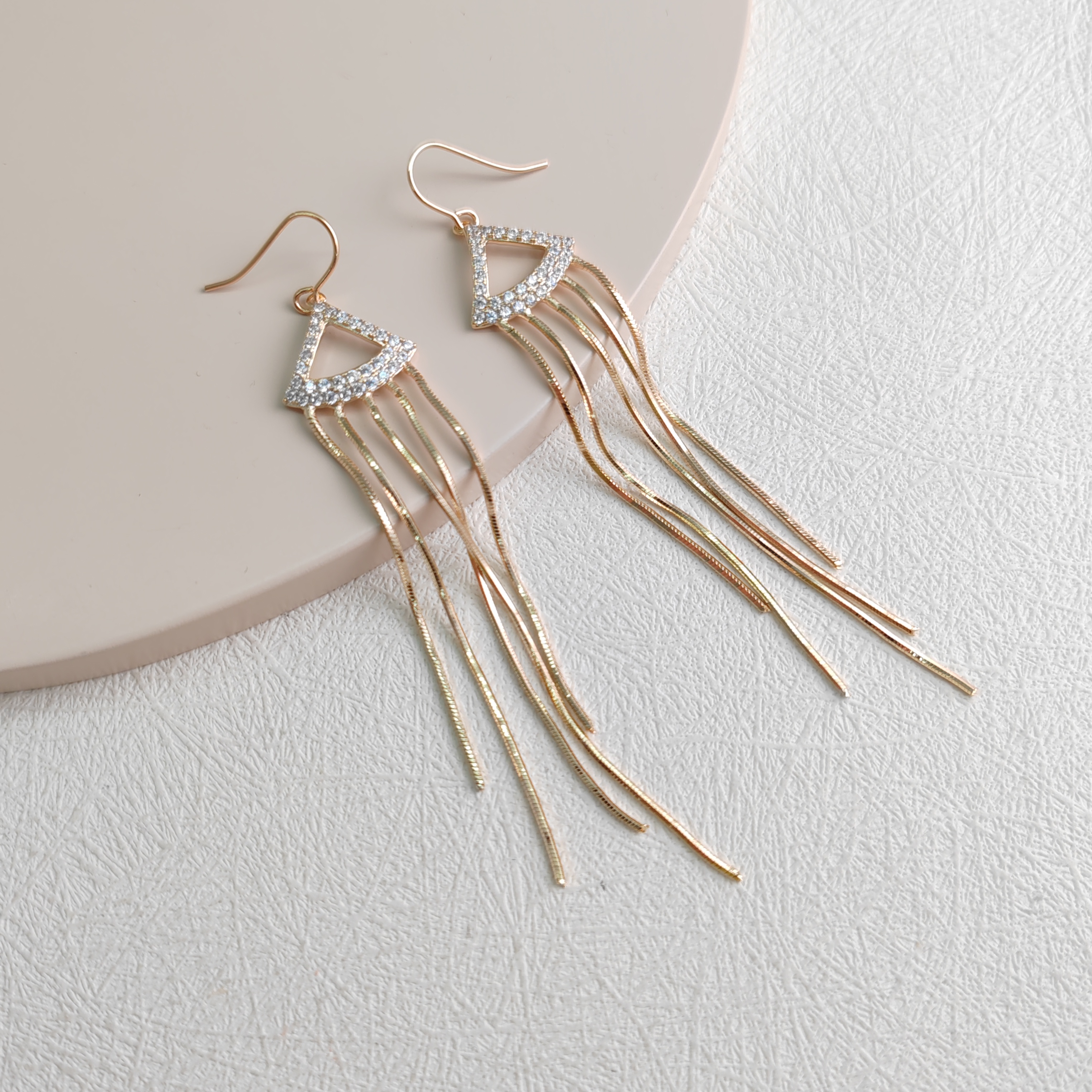 XUPING/旭平首饰 合金合成锆石耳饰 【参与满赠】 GDQ X001121753