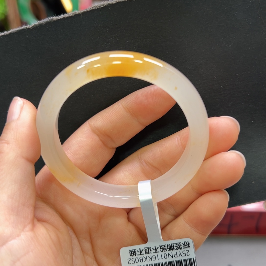 石英质玉手镯未镶嵌唐唐51.3