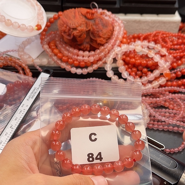 南红玛瑙未镶嵌8mm