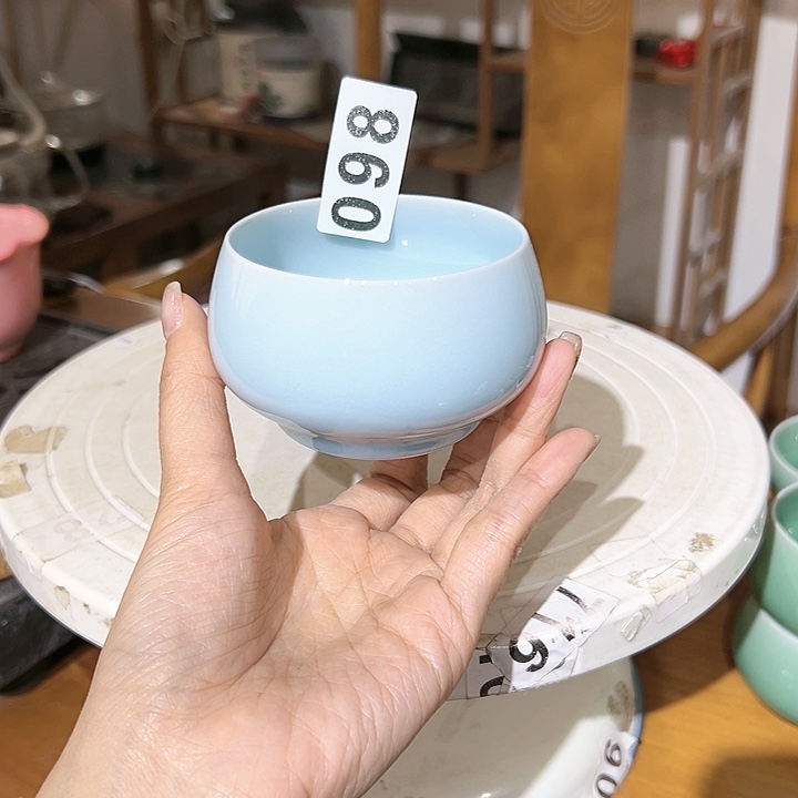 小米茶器龙泉青瓷