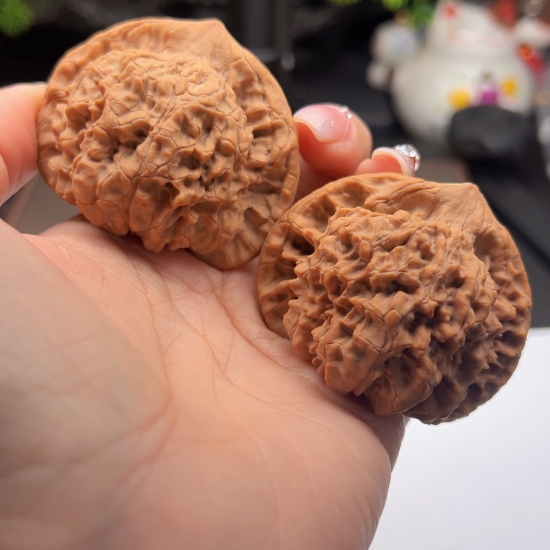 文玩核桃把件官帽53