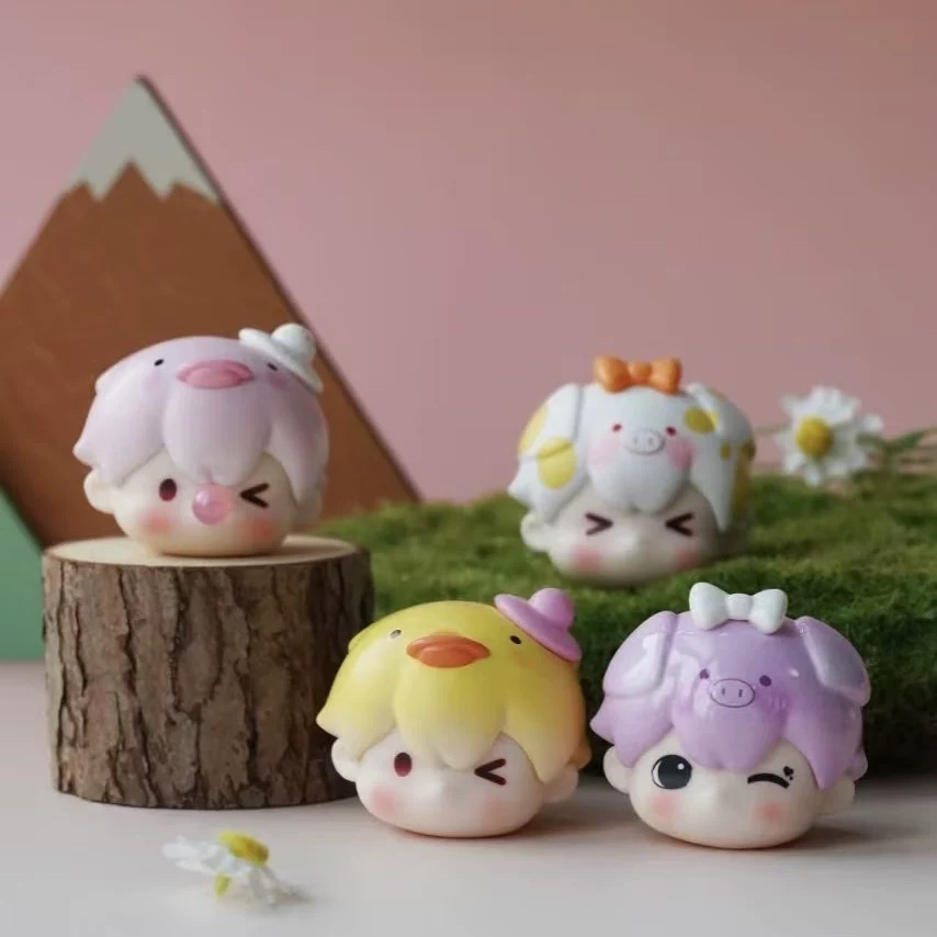 【大yu吃小yu】进阶版屁嘟嘟糖果头三代系列萌粒盲盒