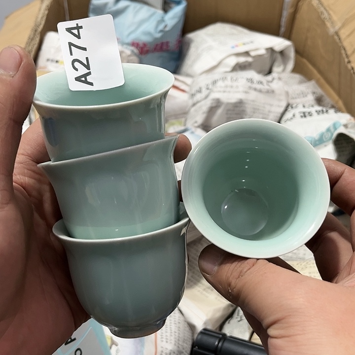 茶具默认微瑕瓷器、茶具、壶、摆件，介意勿拍 
