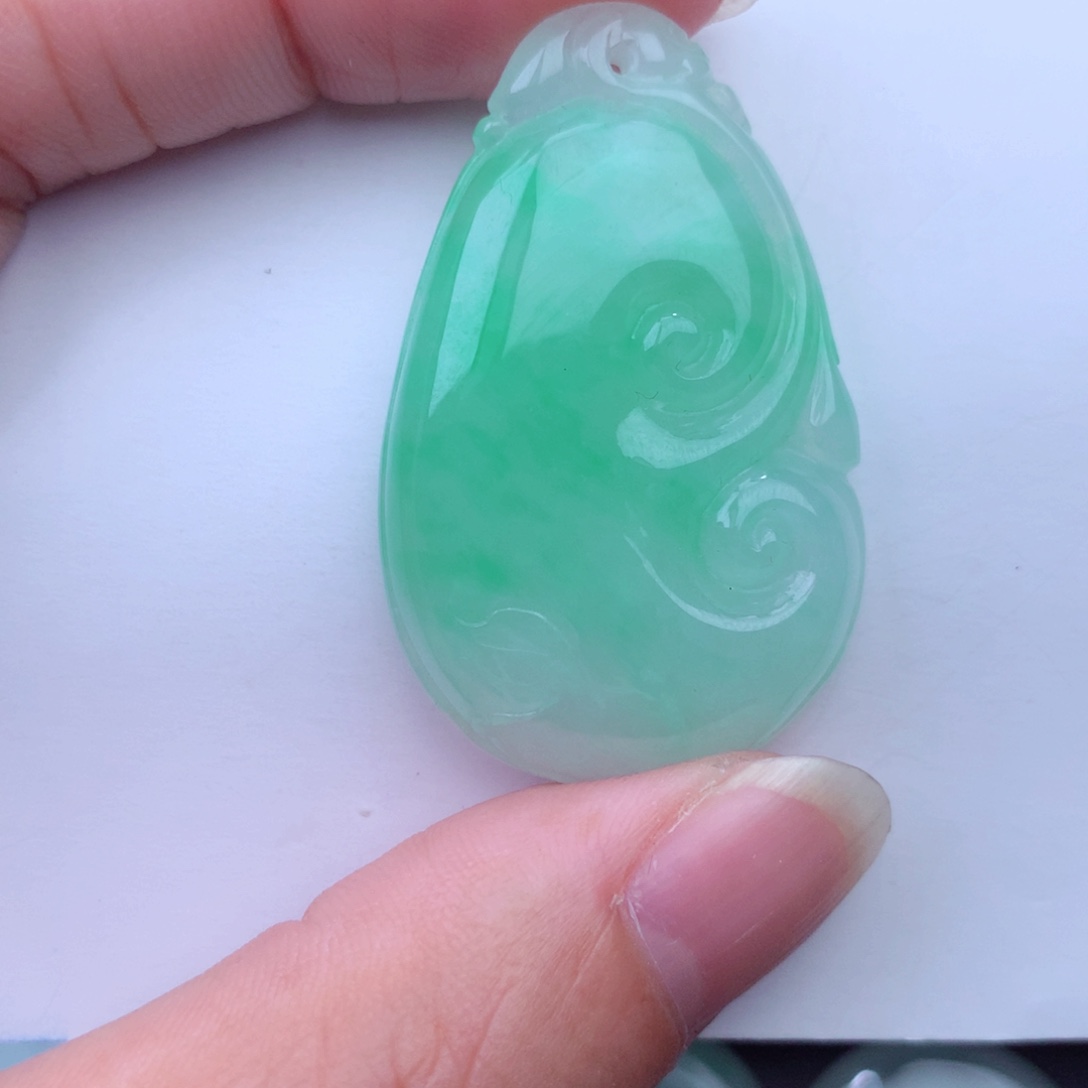 翡翠吊坠(不含链)未镶嵌