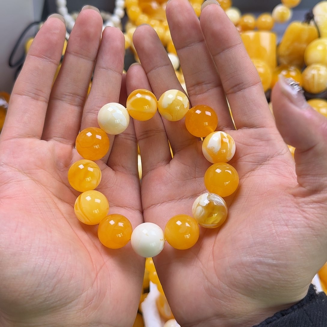 蜜蜡珠宝奇石未镶嵌17mm