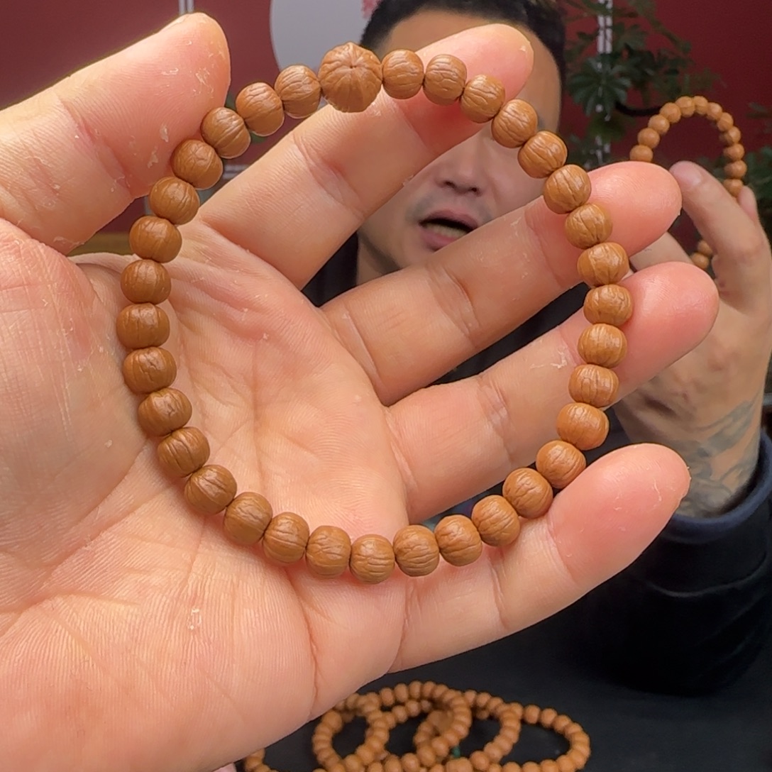 猴头核桃手串双歧9小+全品无暇