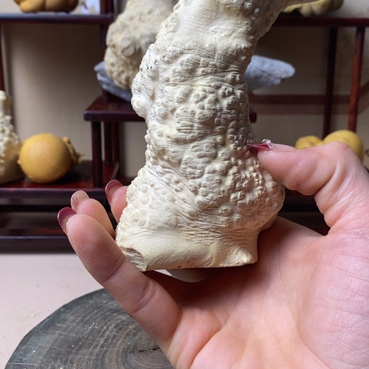 香榧木肖*黄杨木手把件