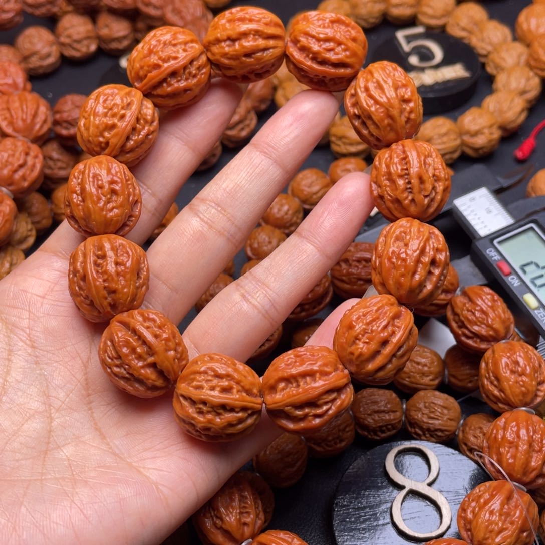 文玩核桃手串粗筋111