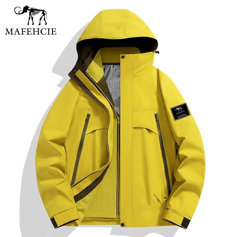 【意大利猛獁象高端品牌 MAFEHCIE】男女同款户外三合一冲锋衣 M620