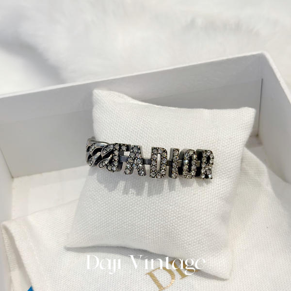 大吉中古/DIOR迪奥满钻logo手环