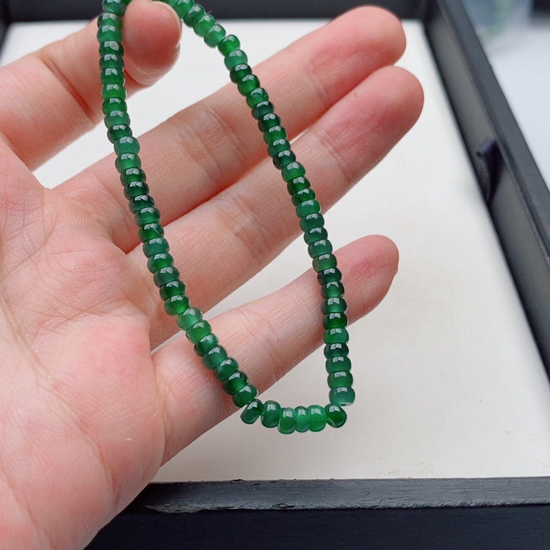 翡翠手链未镶嵌手链