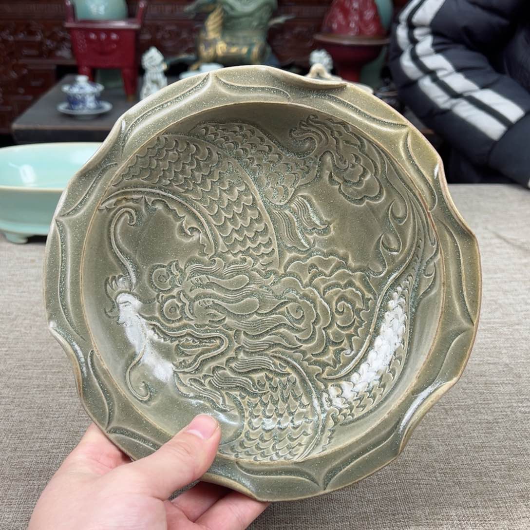 瓷片陶瓷艺术瓷器摆件