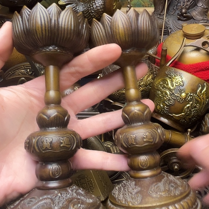 精美铜器批发档口