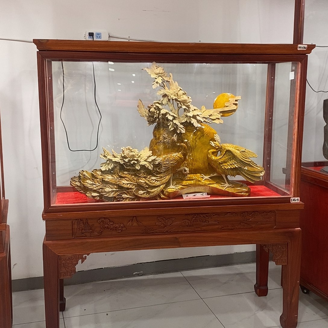 金丝楠结*金丝楠木摆件