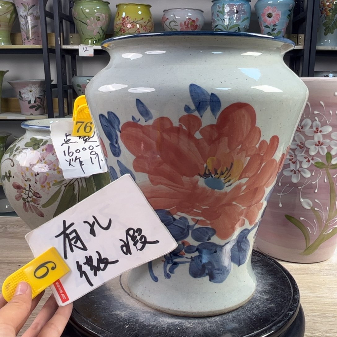 罐1tc景德镇陶瓷花盆 