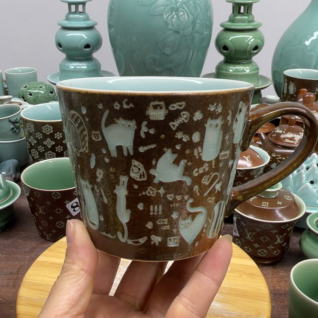 微瑕特价青瓷青瓷