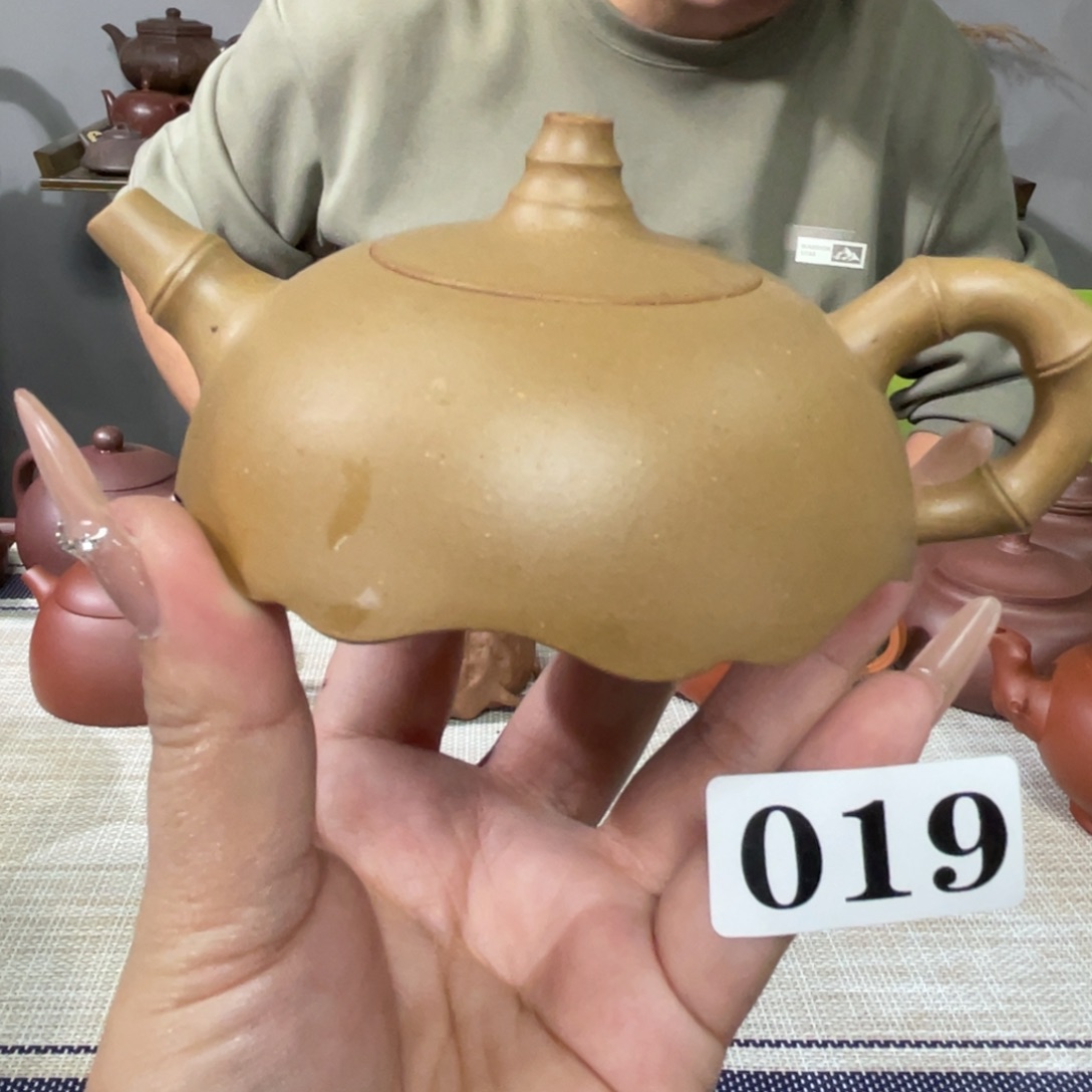 紫砂茶杯宜兴原矿紫砂精品手工