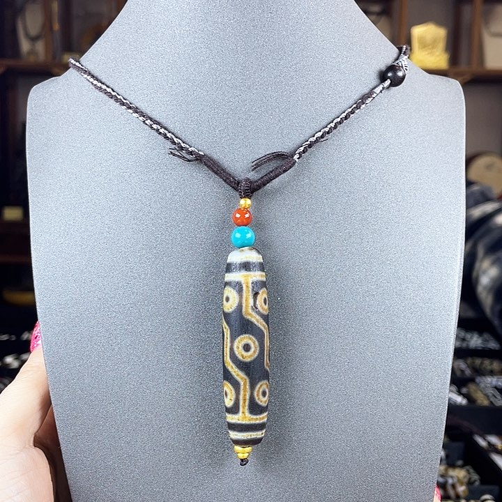 玛瑙/玉髓颈饰合金