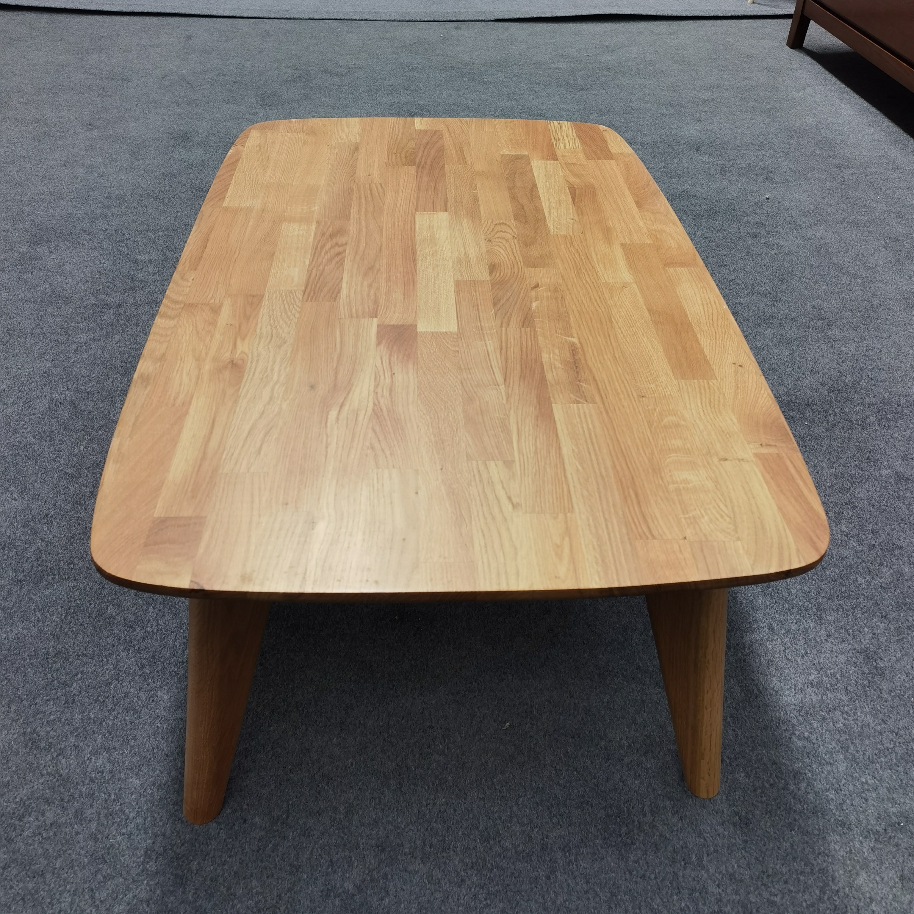 微瑕特价处理北欧简约现代全实木茶几炕桌客厅小户型原木色