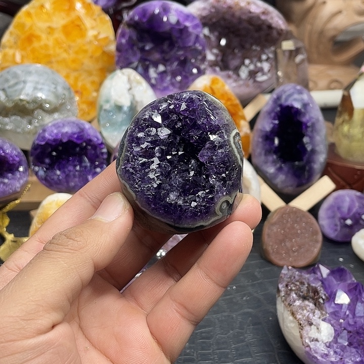 水晶珠宝半成品未镶嵌