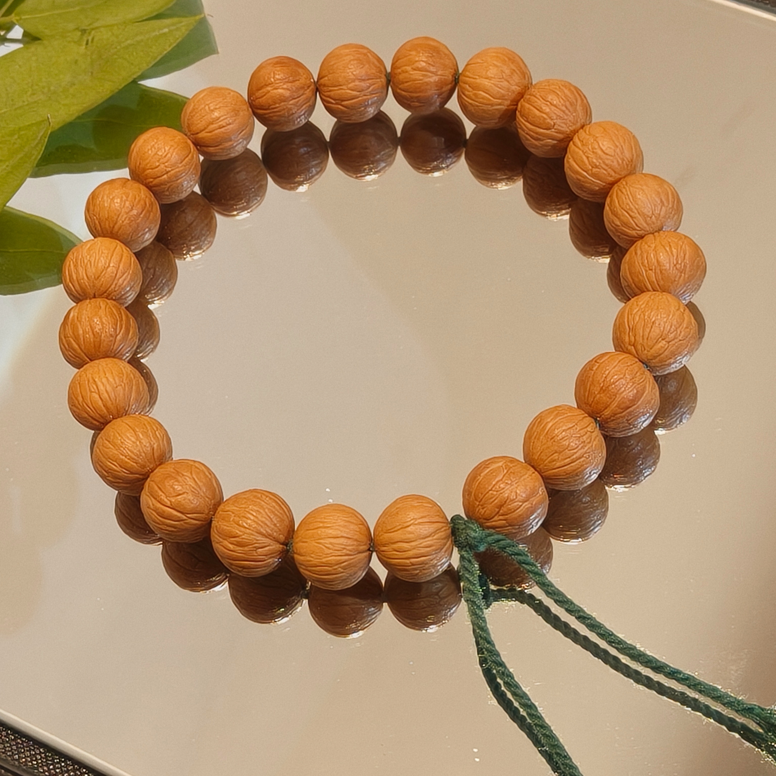 精品凤羽手持精挑精卡原皮原色误差0.3盘手串猴头手串