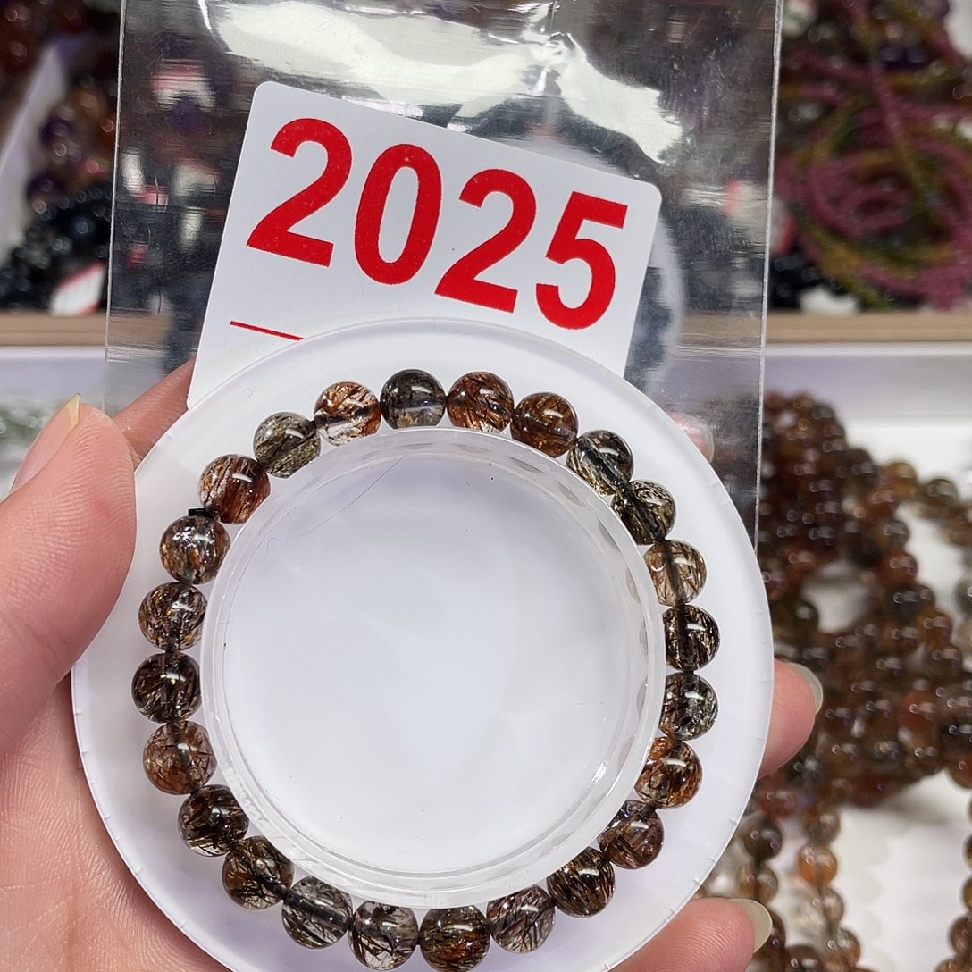 手链水晶未镶嵌黑金超七7