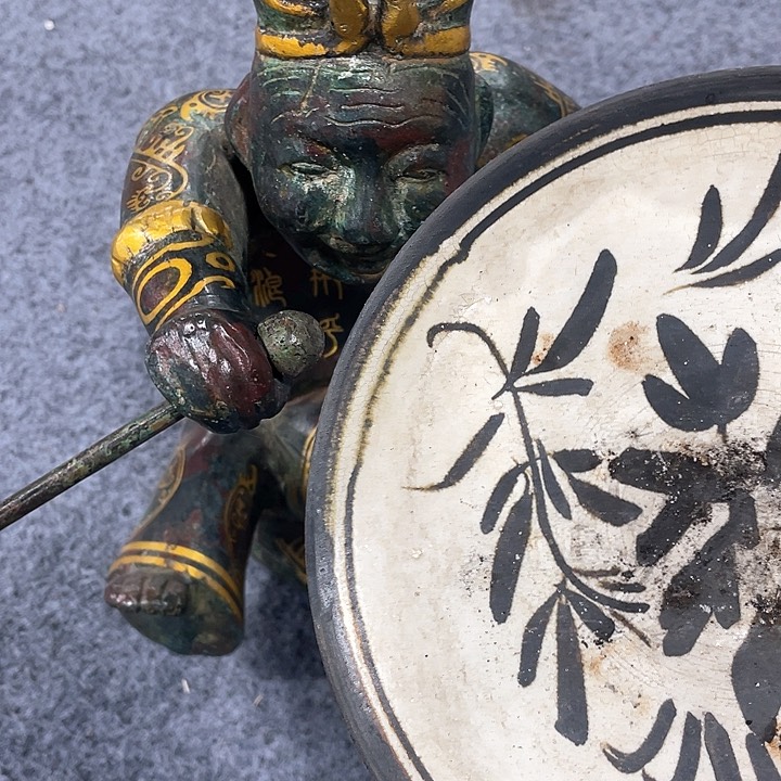 瓷器摆件瓷器摆件金**马