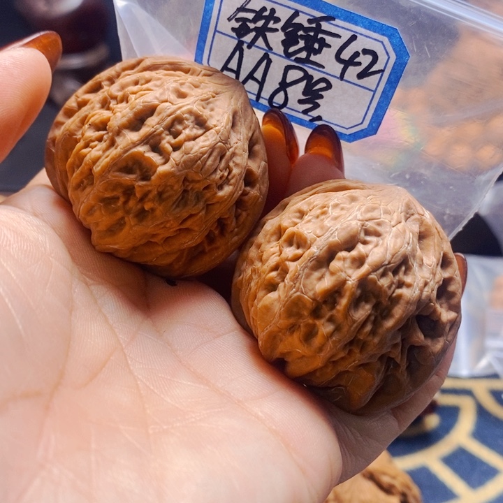 吊坠文玩核桃铁锤