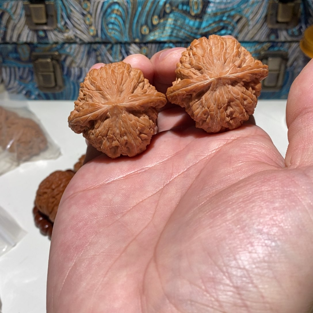 文玩核桃把件A****A磨盘