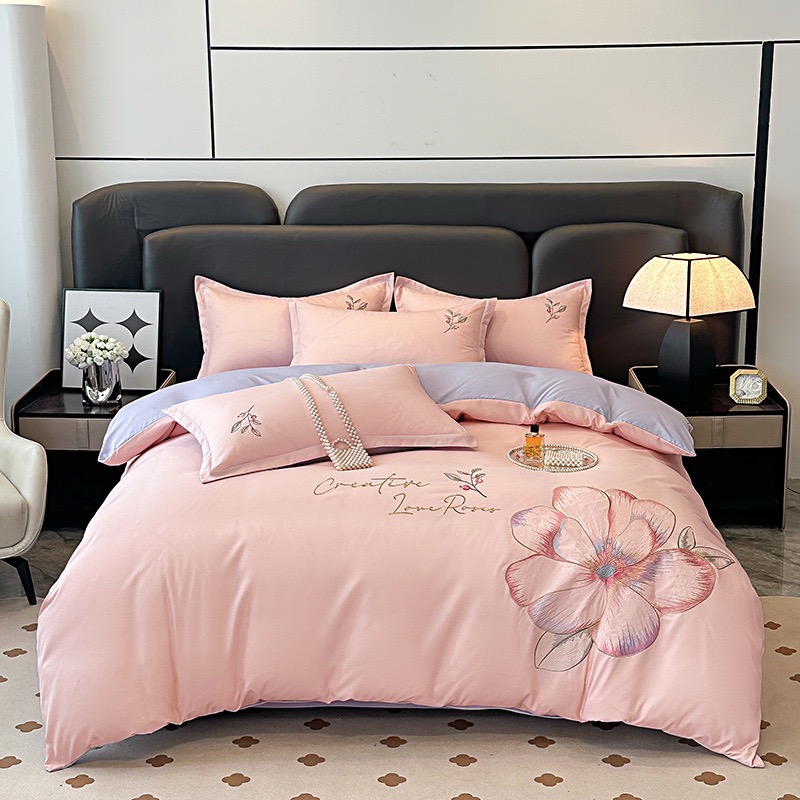 锦瑟-轻著国潮风暖氧优肤刺绣绣花四件套