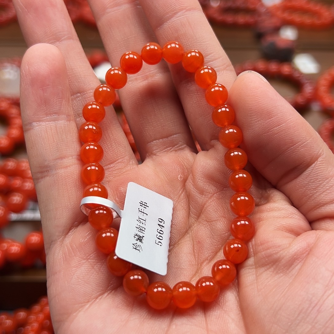 南红玛瑙未镶嵌手串