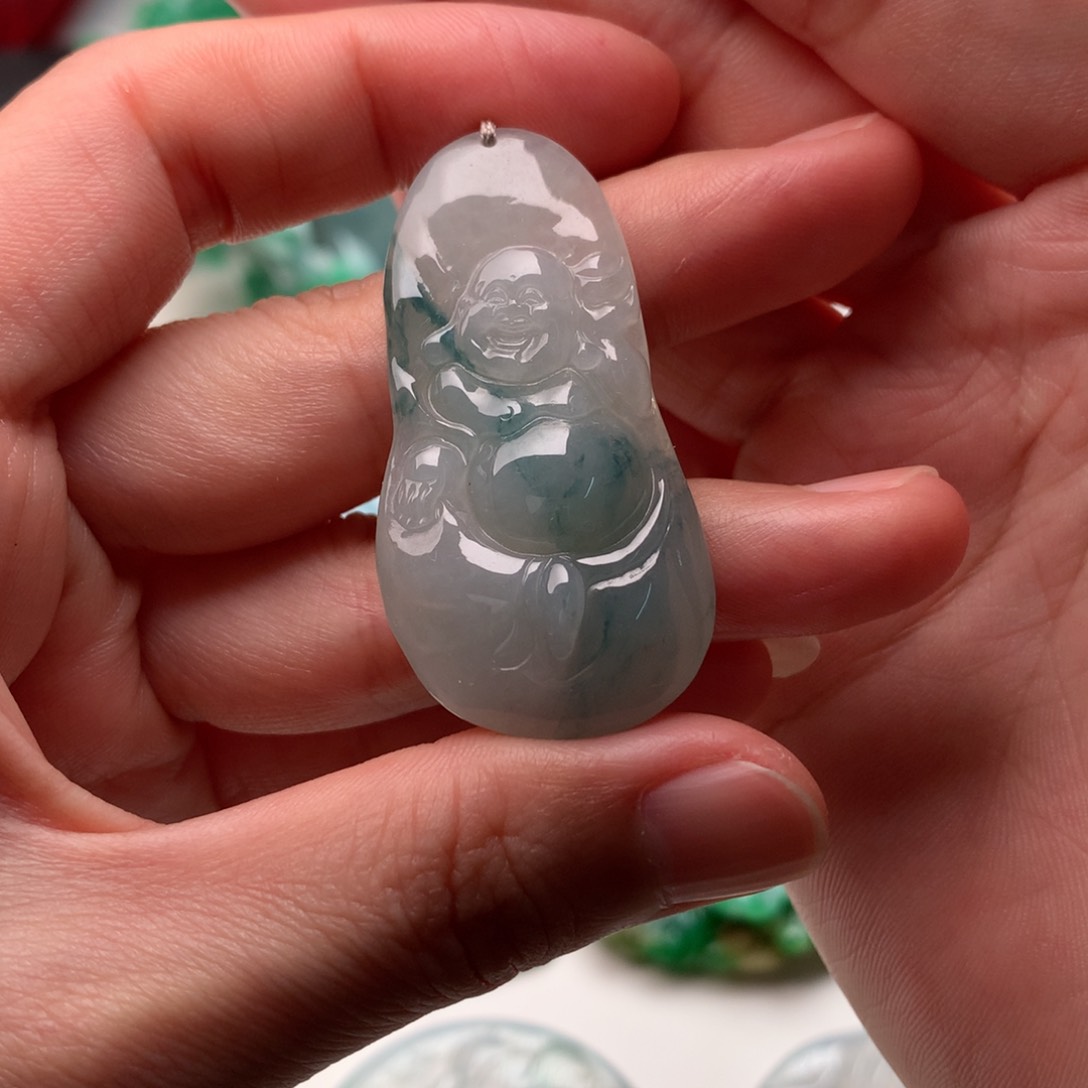 定制翡翠未镶嵌佛工