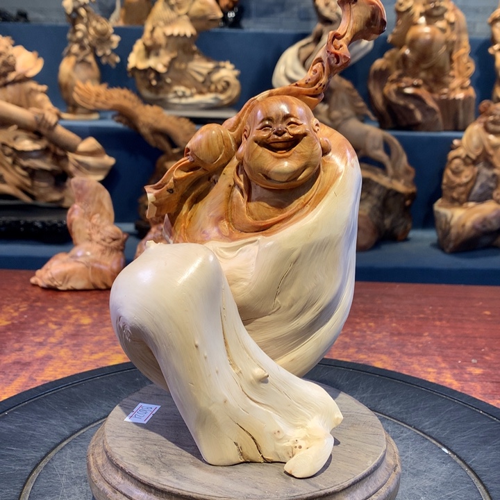 柏木（崖柏）根雕摆件