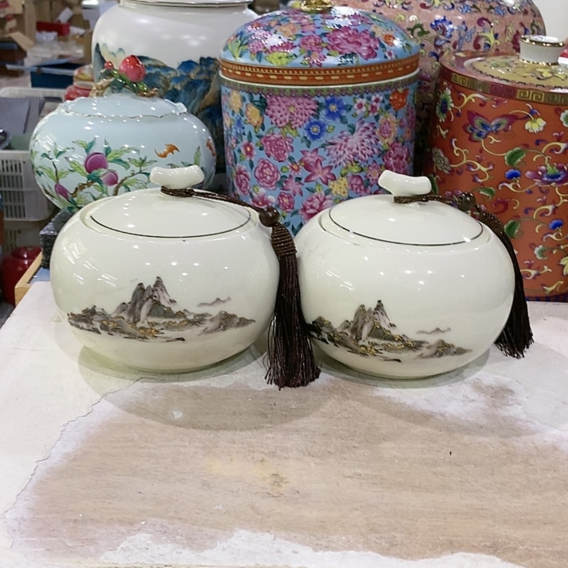 【闪购商品】罐茶叶罐陶瓷茶叶罐