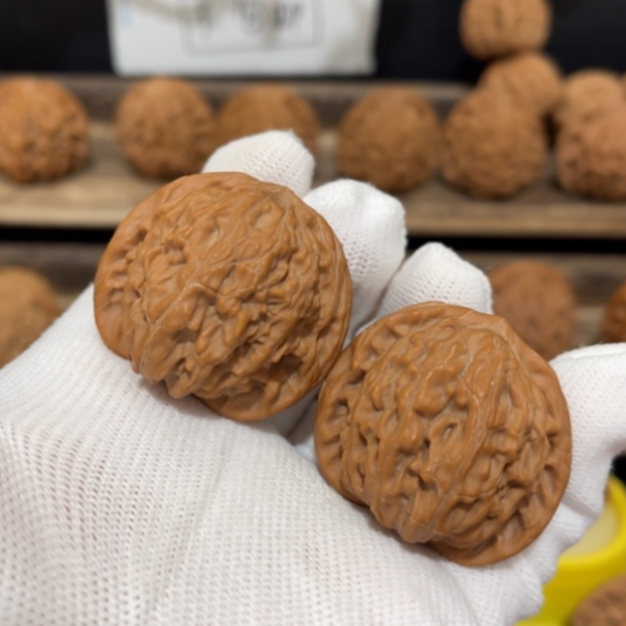 【闪购商品】核桃把件38尺寸磨盘