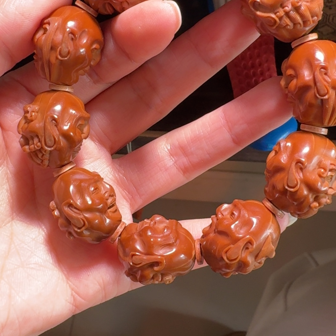 ****堡手串/手链橄榄核橄榄核雕