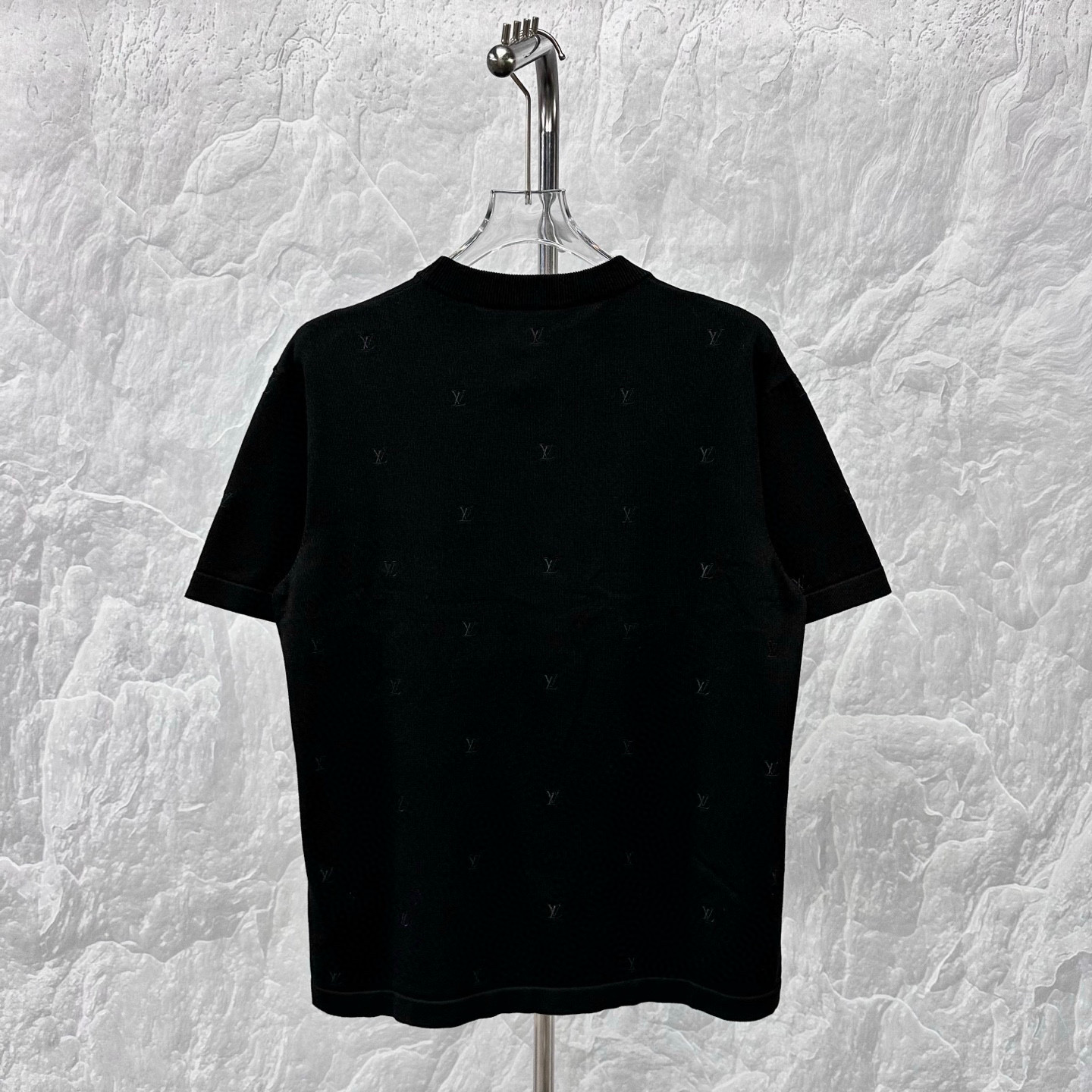 未使用 LouisVuitton/路易威登 LV FW25 刺绣满印短袖 L码 P01142