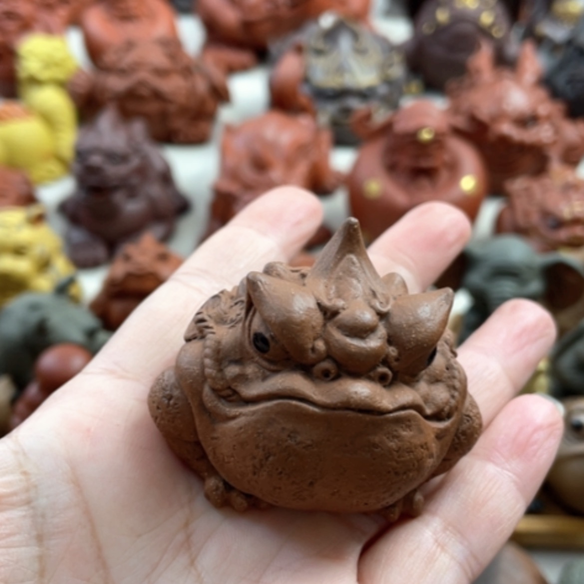 【闪购商品】紫砂茶宠@*宁紫砂金蟾