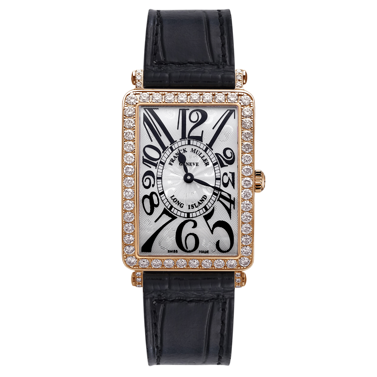 99新 Franck Muller/法兰克穆勒 952原钻18K玫瑰金女表/WHT025359