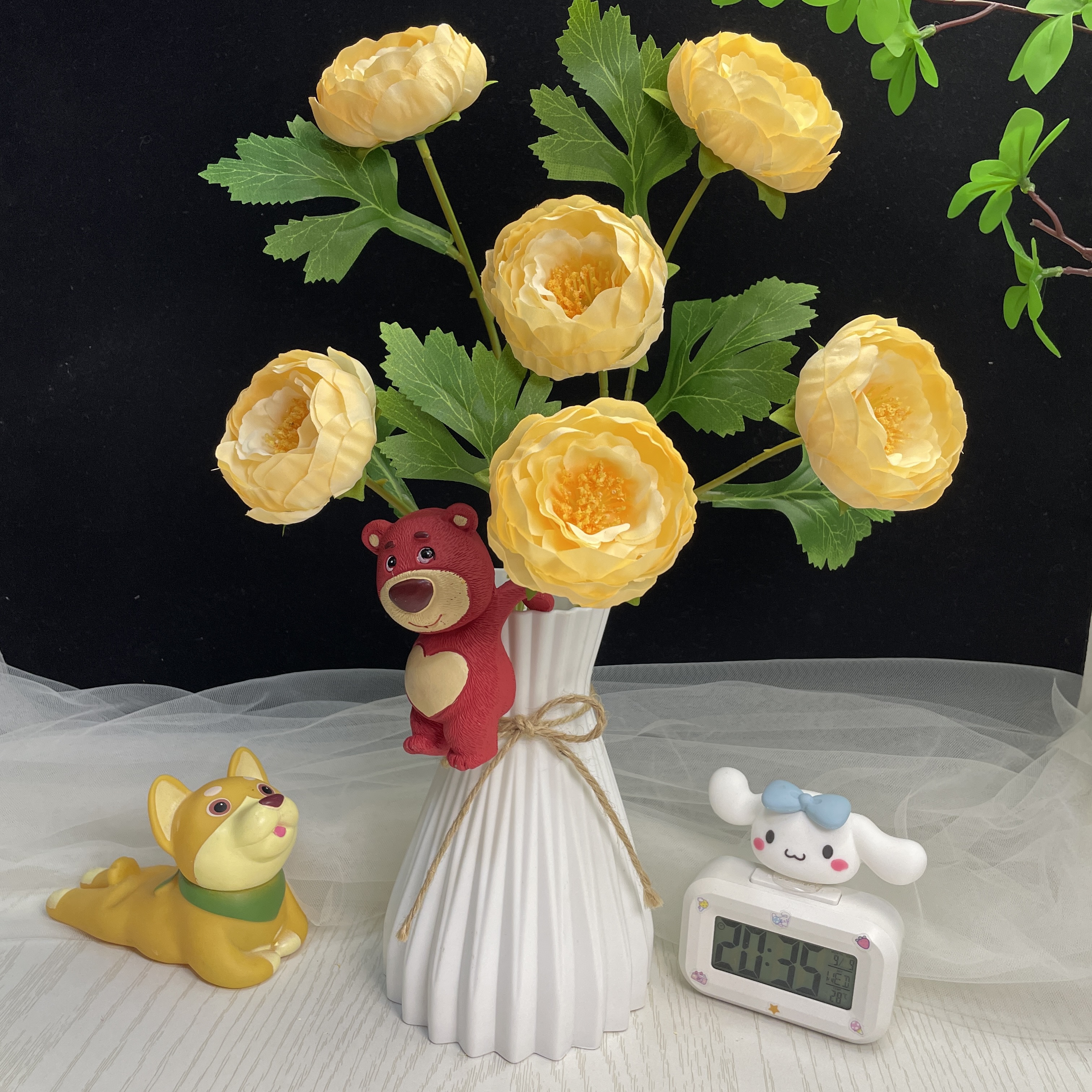 露莲 洋牡丹全套材料包非成品需要自己制作