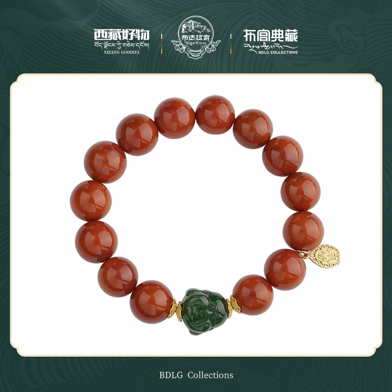 POTALA PALACE/布达拉宫布达拉宫南红碧玉手串新款