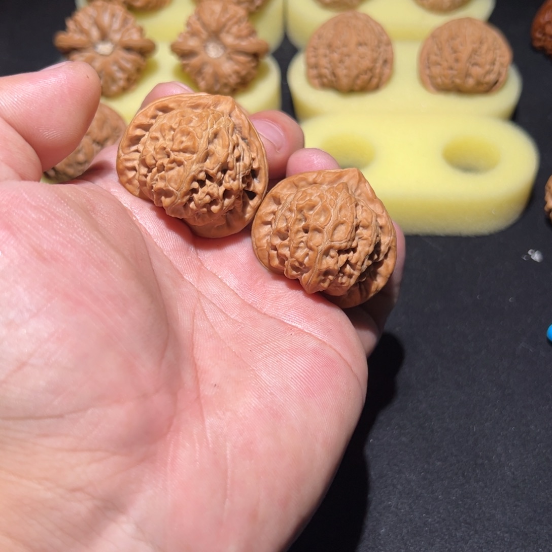 世***得把件文玩核桃39宫灯