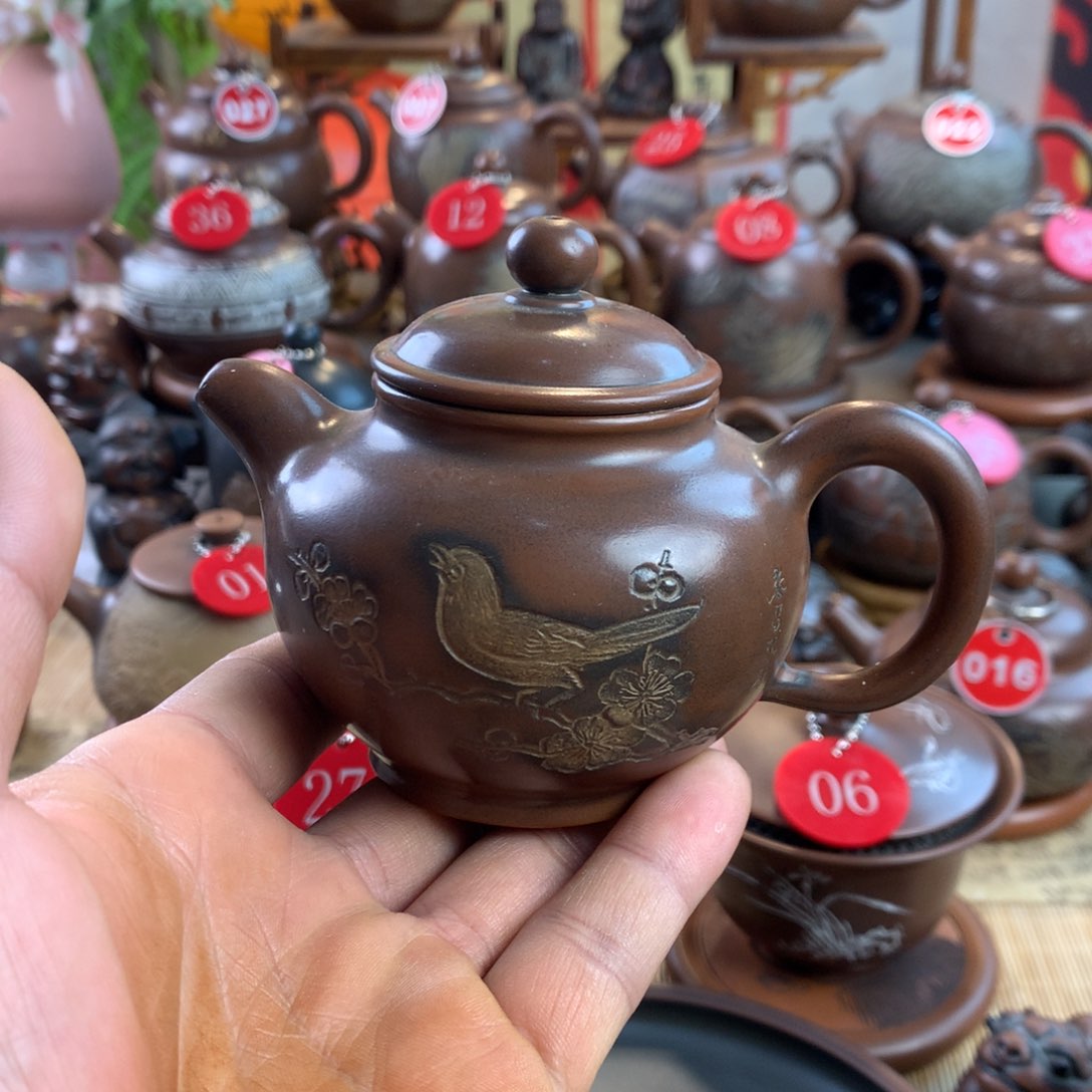 ?*儿千年古陶名师名壶