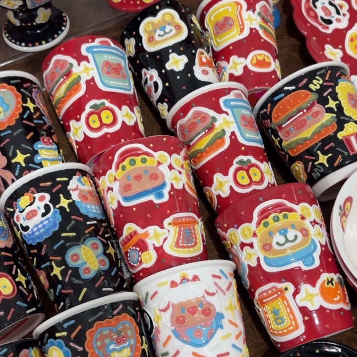 一支五花老师景德镇手作