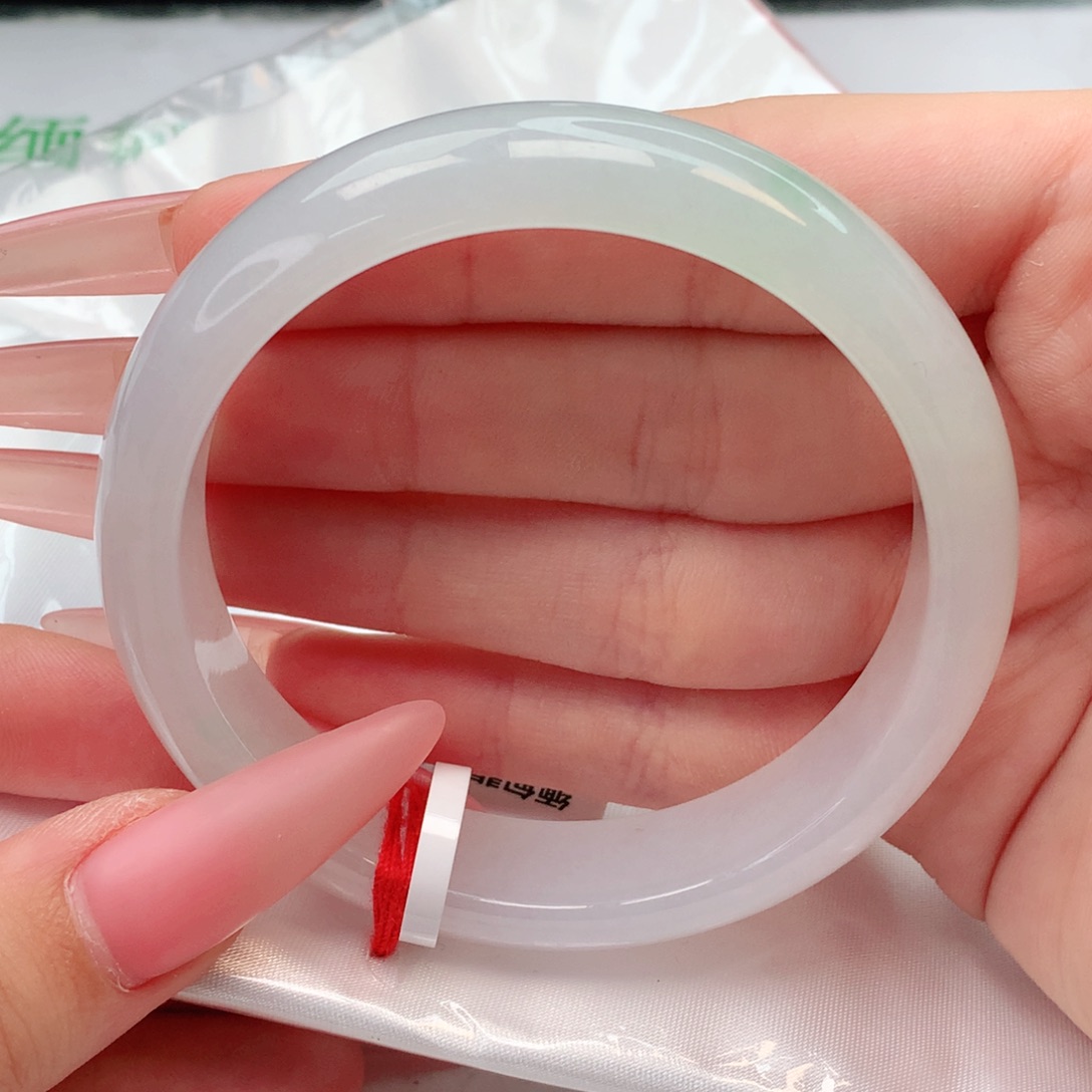 未镶嵌手镯翡翠正圈58