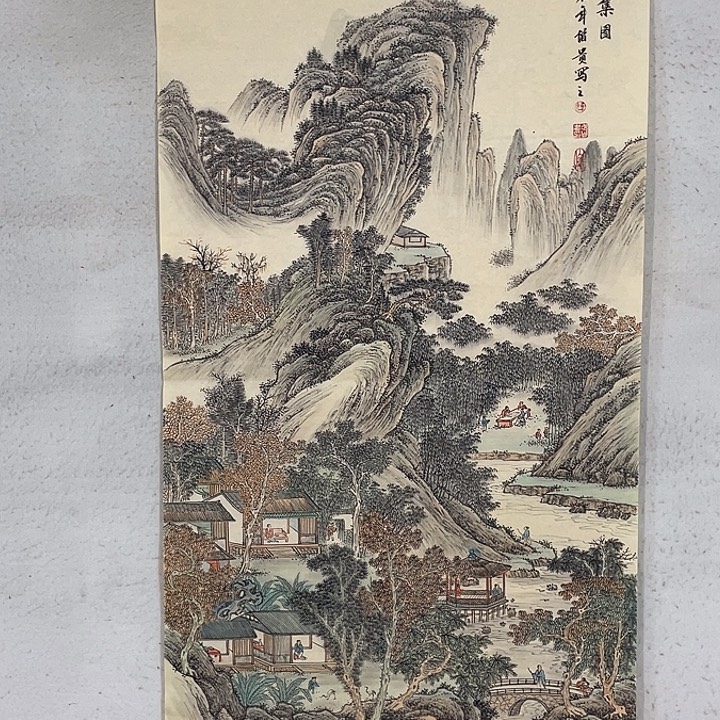 国画国画作品集的故事