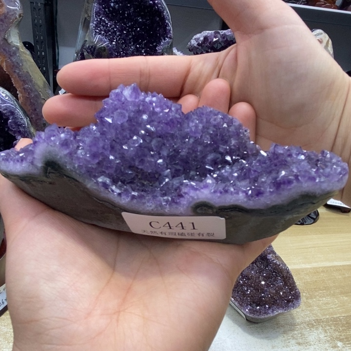 紫晶大型摆件（非配饰）未镶嵌