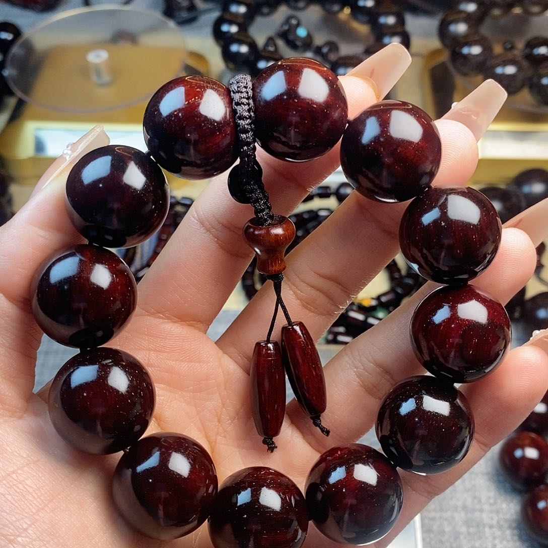 檀香紫檀（小叶紫檀）2.0火焰带星