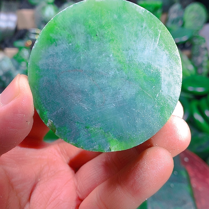 未镶嵌和田玉（碧玉）挂件