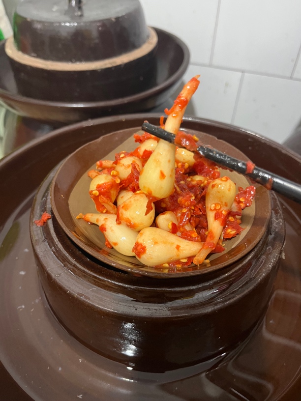 贵州黔东南特色（酸辣藠头）腌制下饭菜泡菜